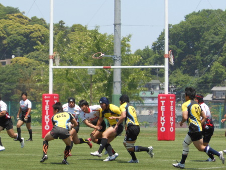 帝京戦